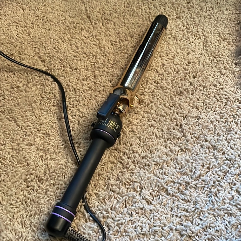 Hot tools professional curling iron - long barrel - 1 1/4 barrell